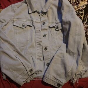 Stylish Gray Denim Jacket